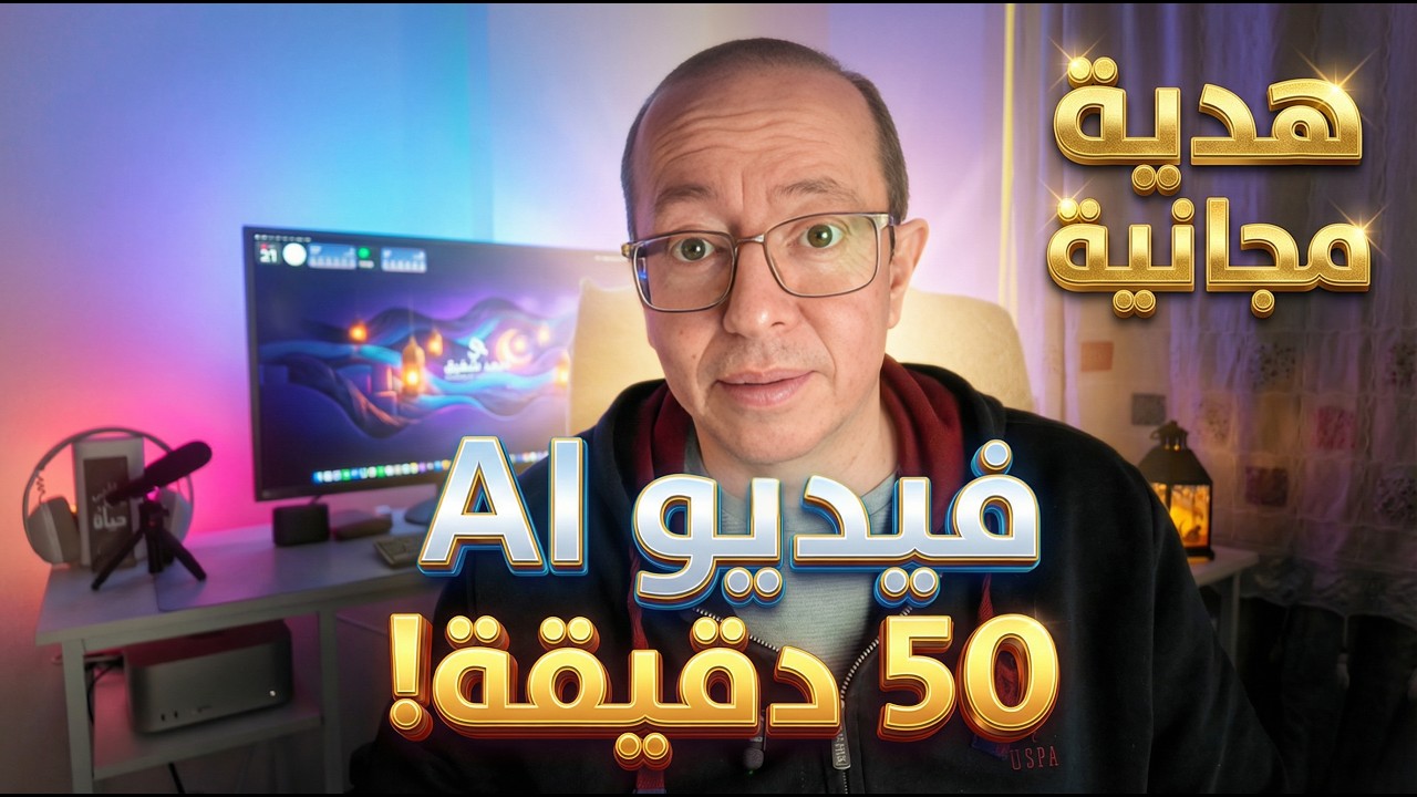 اصنع فيديو ذكاء اصطناعي 50 دقيقة بضغطة زر واحدة! (أقوى أداة ذكاء اصطناعي)