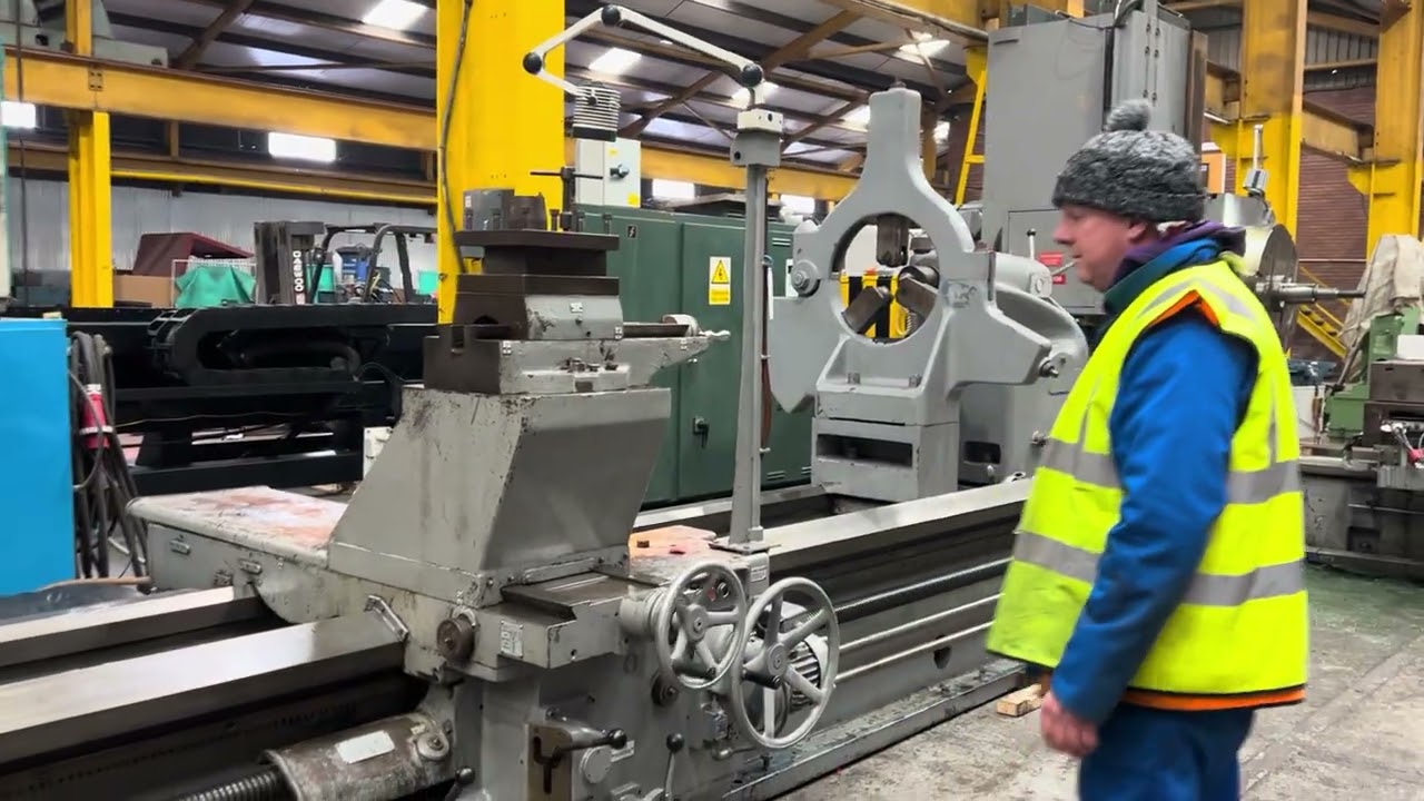 BD F4004 CRAWFORD SWIFT GAP BED LATHE, Type 19/30C