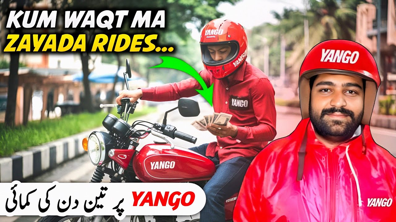 3 Days Earnings on Yango || Kum Waqt ma Zayada Earnings Kaisay kare ? || Yango Rides