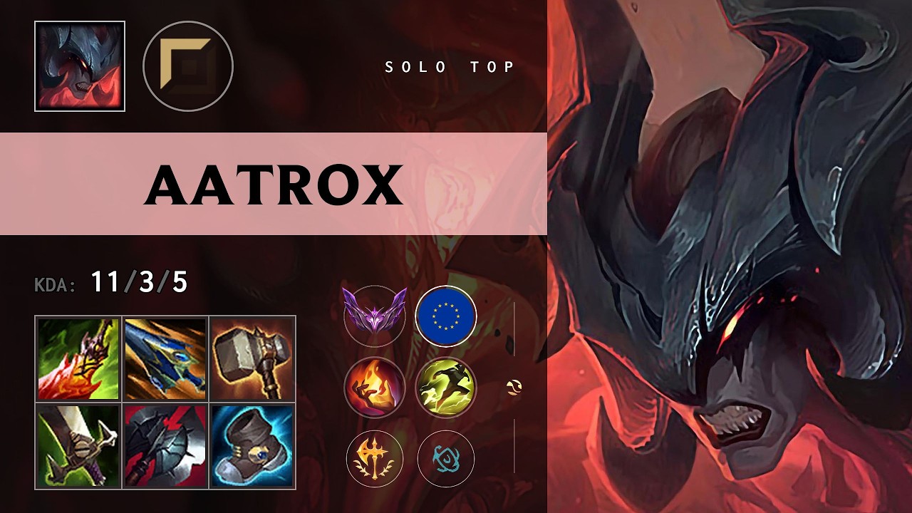 Aatrox Top vs Ornn - EUW Master Patch 26.11