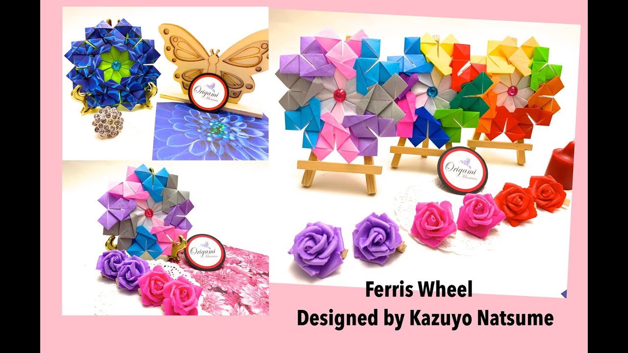 Origami Maniacs 471: Mandala Ferris Wheel