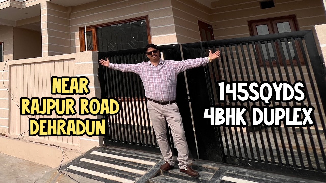 145sqyds 4BHK Duplex Villa near Rajpur Road | Dehradun Property | Sanjeev Gusain - 9899662841