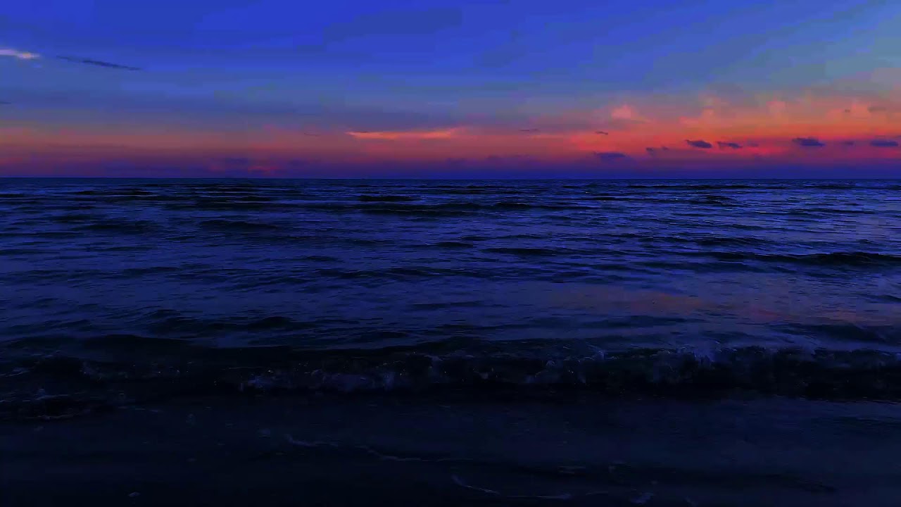 Gentle Ocean Waves for Night Sleep | Peaceful Ocean Background Sound