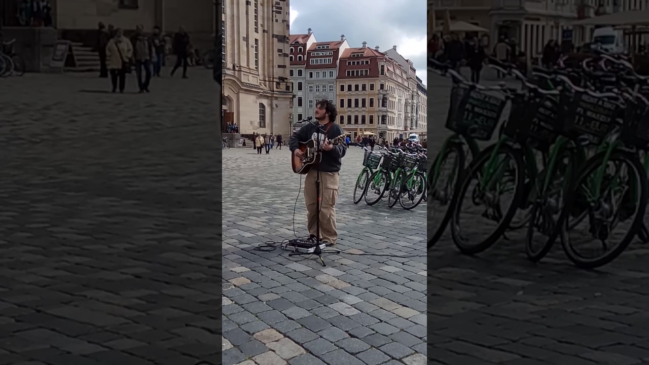 Soltanto - live in Dresden 2017 - Guitar / Уличный музыкант. Дрезден