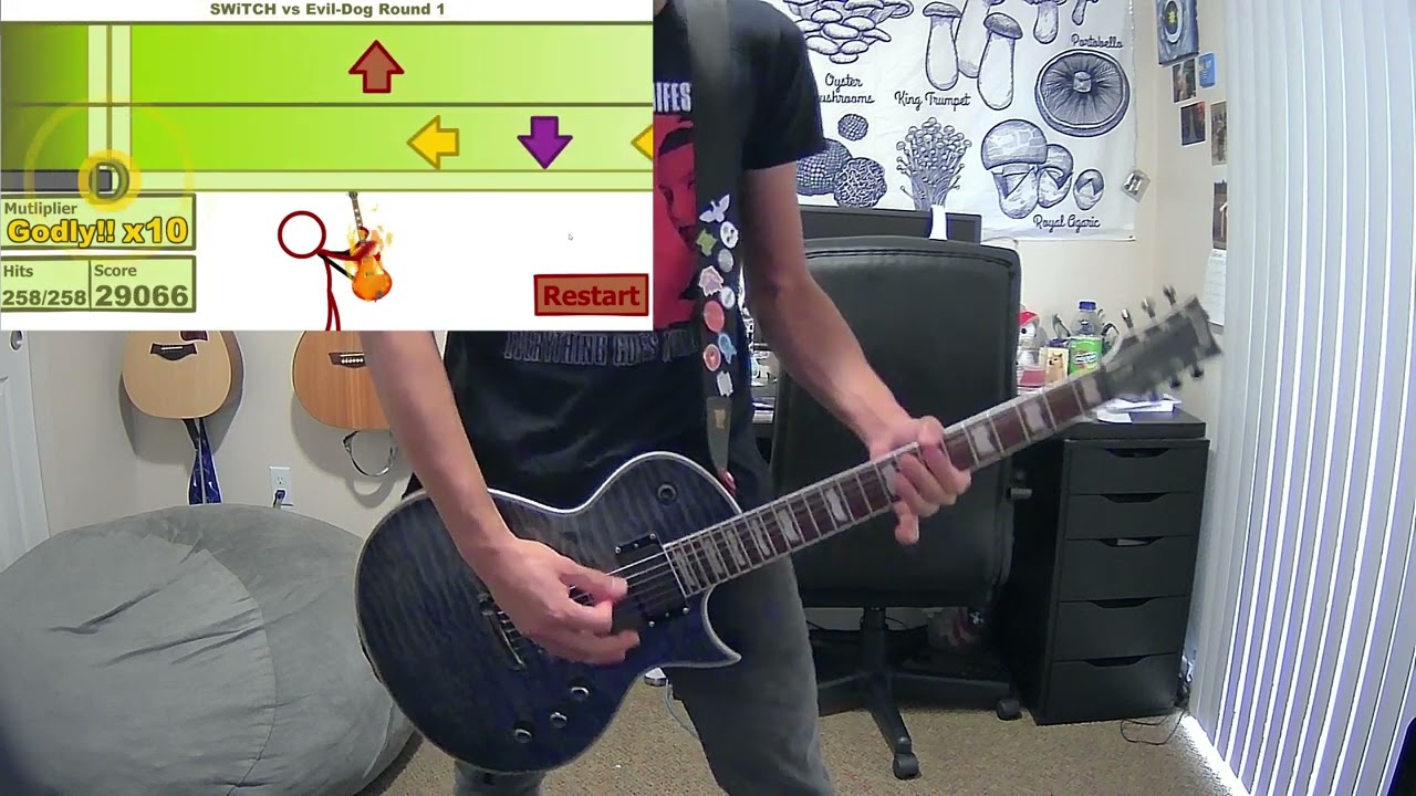 SWiTCH vs Evil-Dog Round 1 - Guitar Cover (and 100% SCGMD2) Tabs in description