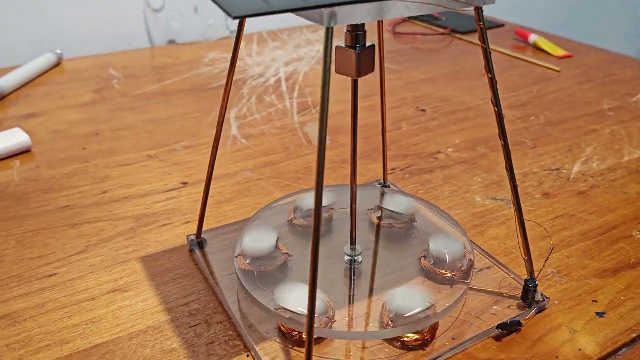 Solar pulse motor completed
