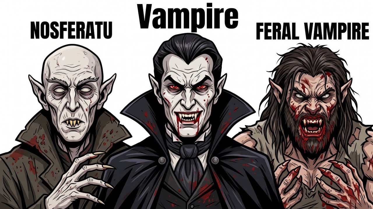 Every Vampire Type Explained (And Which One Is Unkillable)
