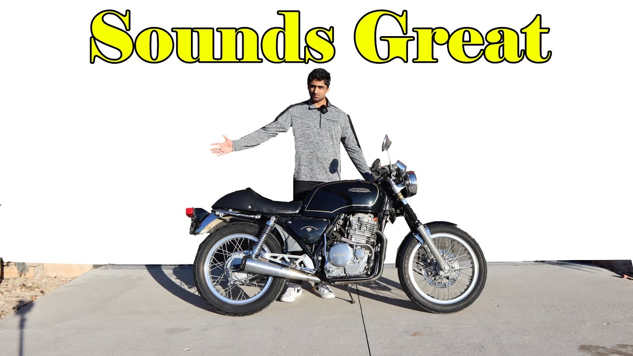 Going For A Nice Ride On My Honda GB500