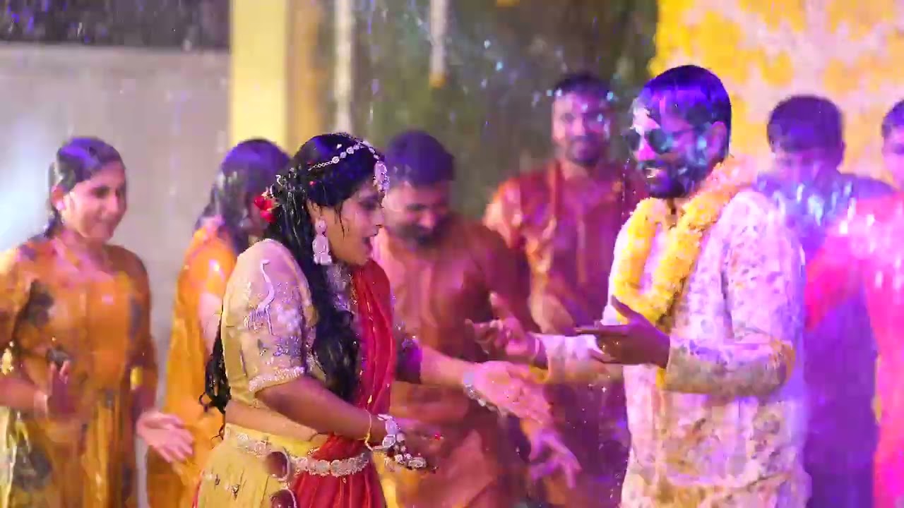 Kokila with Saikrishna Rain dance