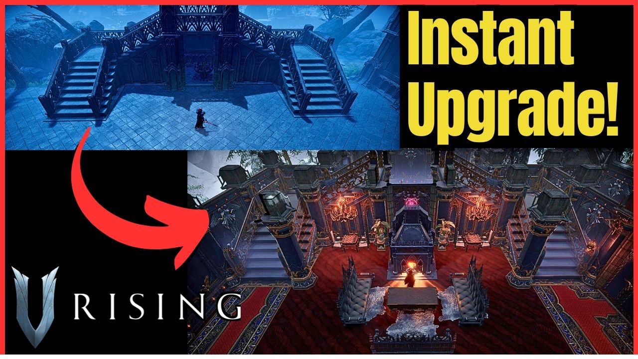 6 EASY Staircase Layouts For YOUR V Rising Castle