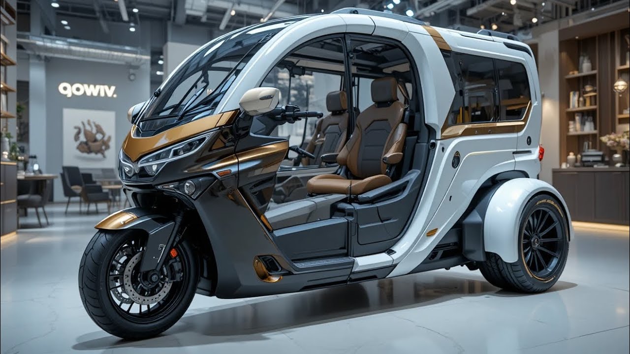 2025 Honda Gold Wing Electric Tricycle Camper Review | The Future of Luxury Touring Is Here
