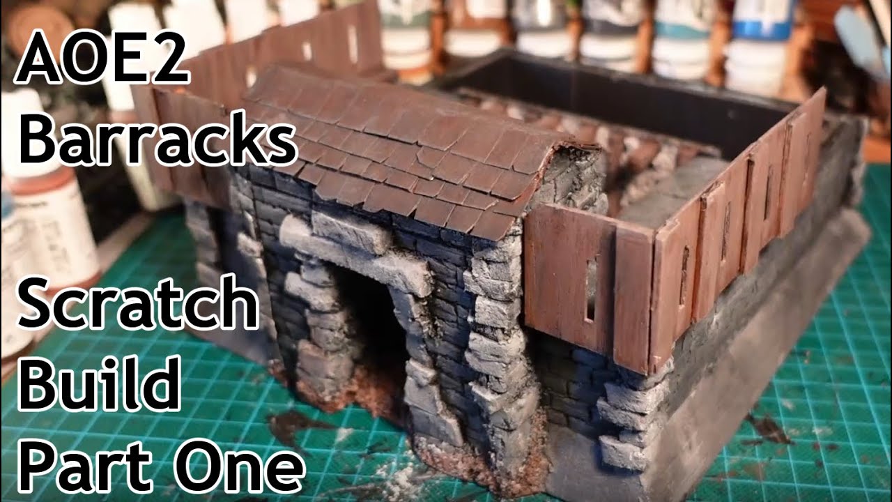 Scratch Building the barracks from AoE2 Part One of Two