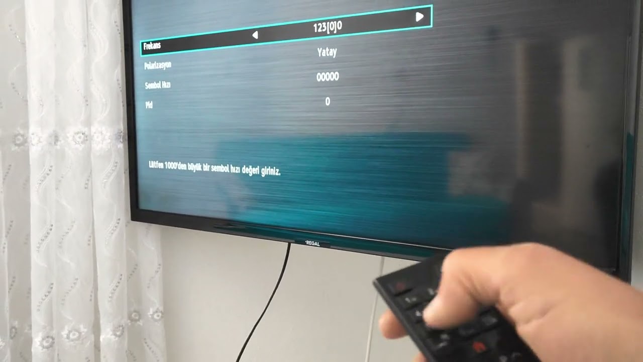 Regal TV kanal arama Tgks kurulumu dayzek ayarlama kanal sıralama 2023 Turksat 5B yeni sistem ile