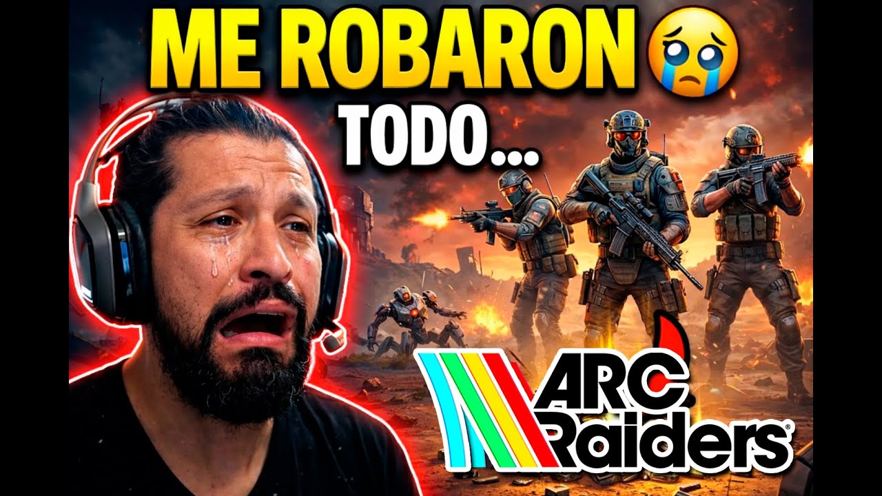 ¡ME ROBARON TODO! 🤬 Mi primera vez en ARC Raiders fue un DESASTRE.