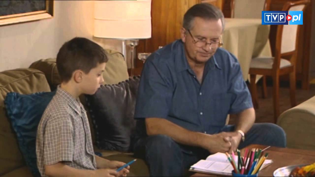 „Klan" - Lubicz odrabia lekcje - scena z odc.2318