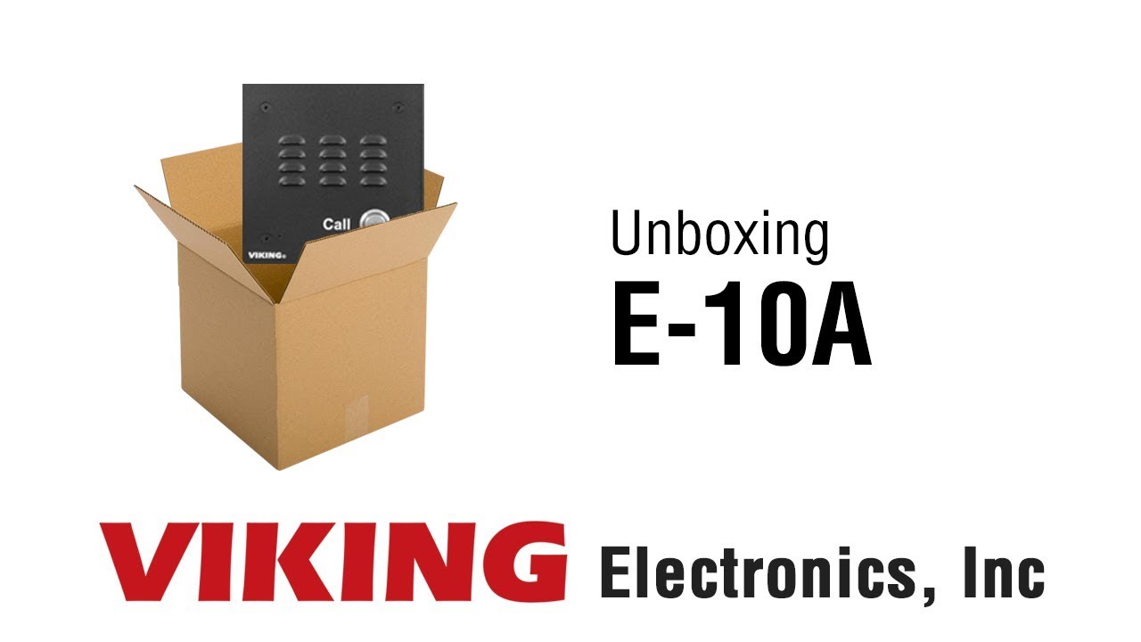 Unboxing Viking Electronics Model E-10A