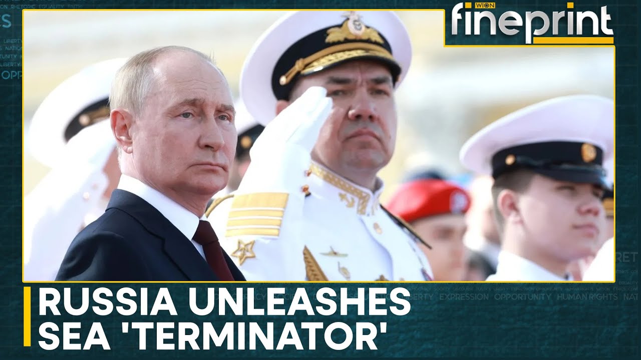Russian Navy's Project 22350 Frigate Admiral Amelko Launched | WION Fineprint