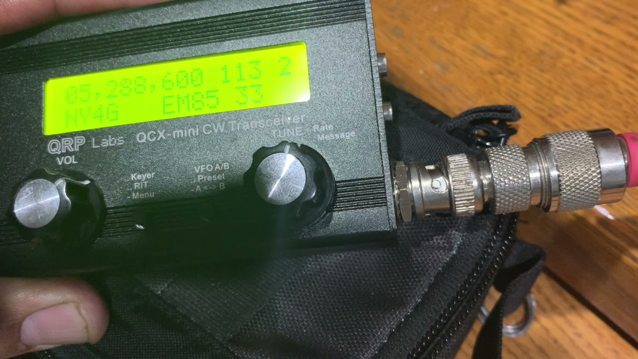 Настройка QCX Mini для WSPR