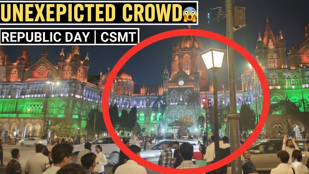 26 January Celebration at CSMT Mumbai | Republic Day Special Vlog