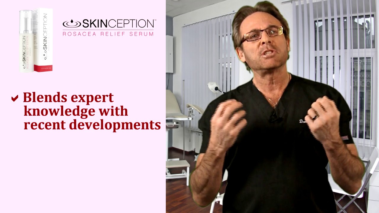 Dr. Dave David (physician product spokesperson) discusses treatment for rosacia