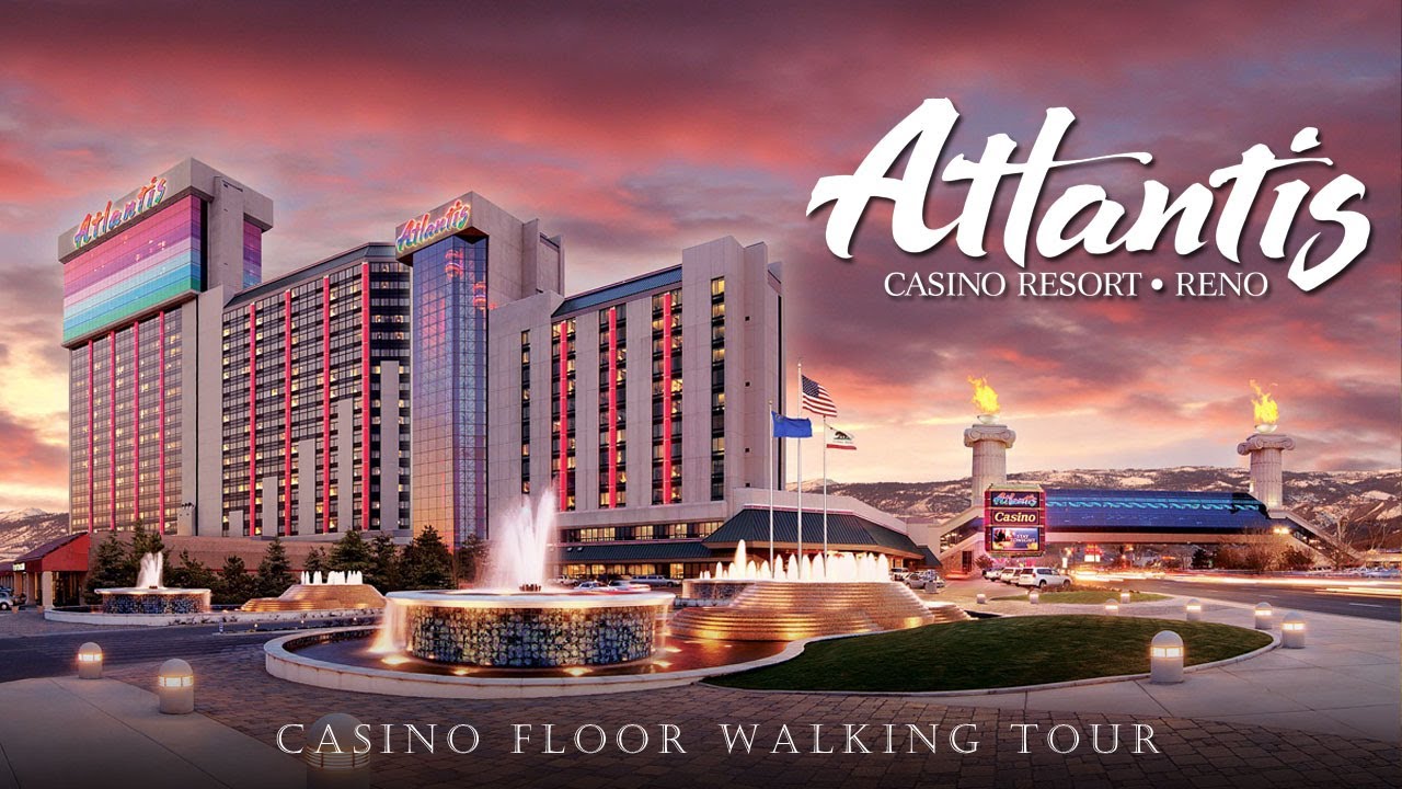WALKING TOUR of ATLANTIS CASINO in RENO NEVADA