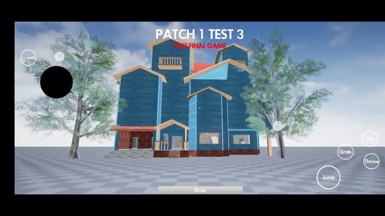 Gameplay Hello Neighbor Pre Alpha Patch 1 Test 3 Android 