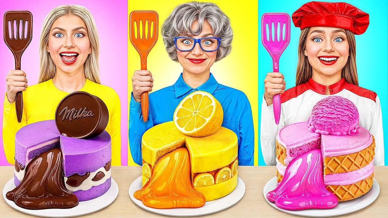 Кулинарный Челлендж: Я против Бабушки | Вкусные Кухонные Лайфхаки от Candy DO