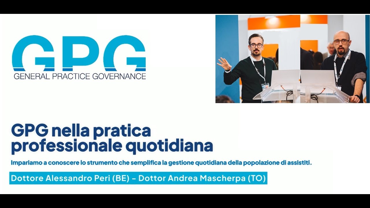 WEBINAR 8: GPG nella pratica professionale quotidiana - 19 febbraio 2025