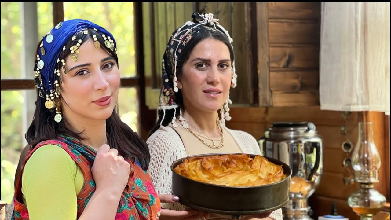 A full day of cooking: making homemade butter, fresh bread, and delicious cheesecake