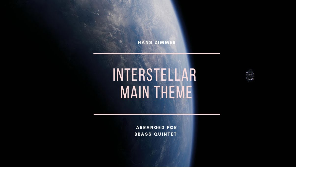 🎺 Interstellar - Main Theme for Brass Quintet Sheet Music