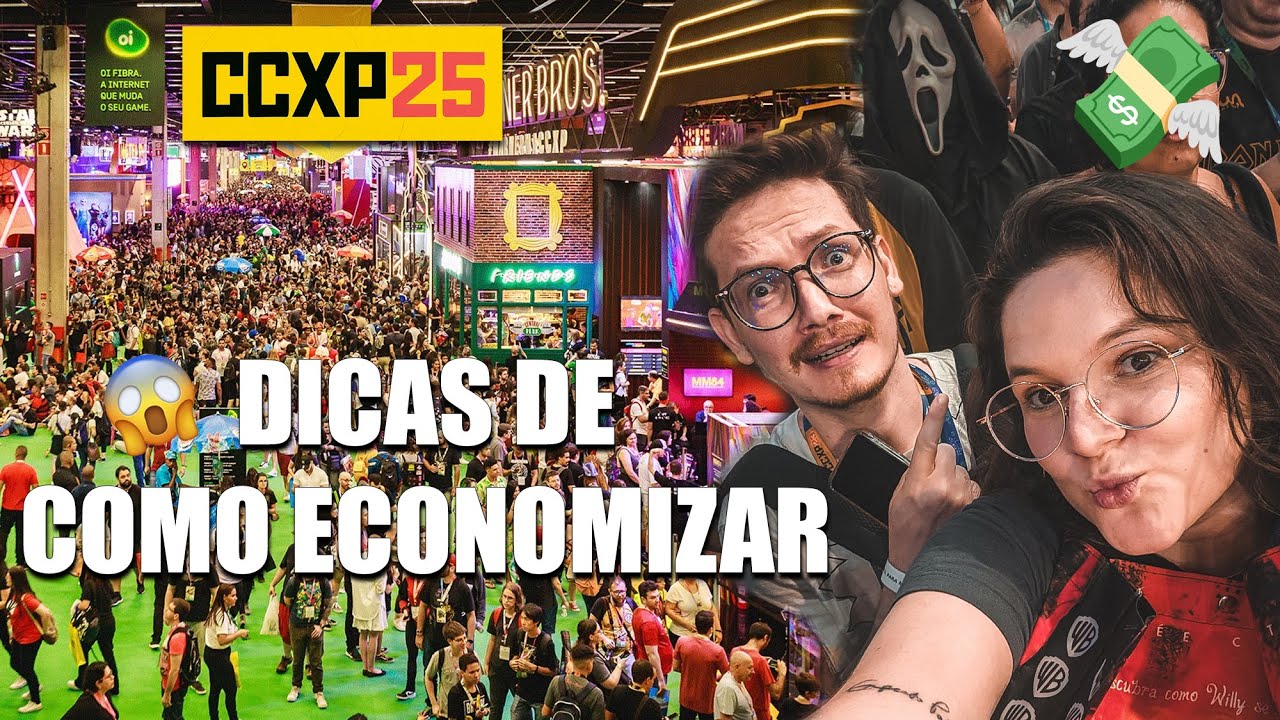 CCXP25 SEM GRANA DICAS PRA ECONOMIZAR MUITO 💸🔥