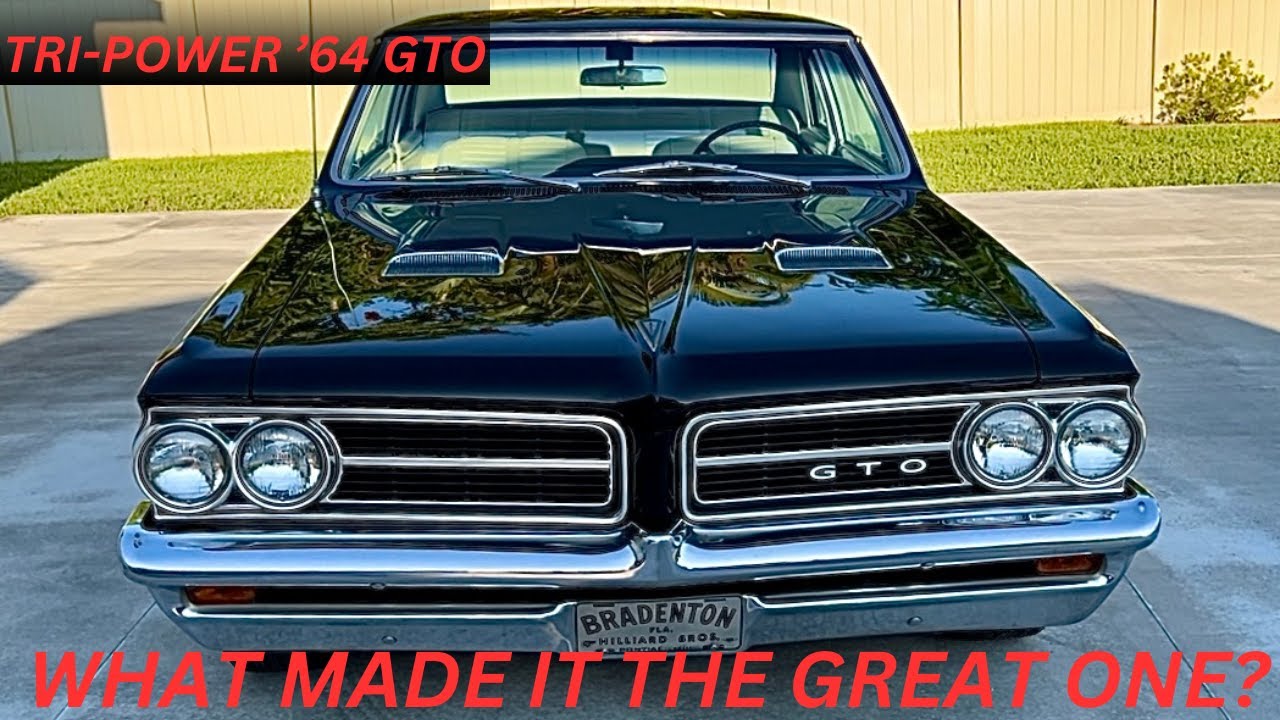 1964 GTO: 3 двойки и 4-ступенчатая (и 389)