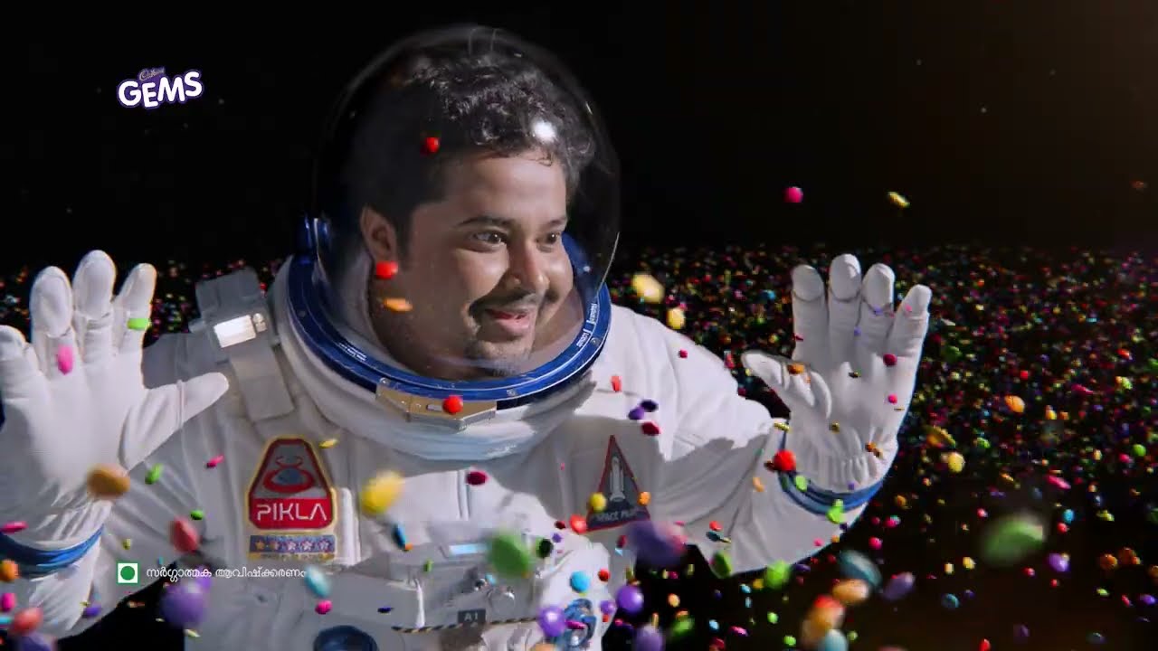 Cadbury Gems in Space | Jitney Colours Utni Masti | Malayalam