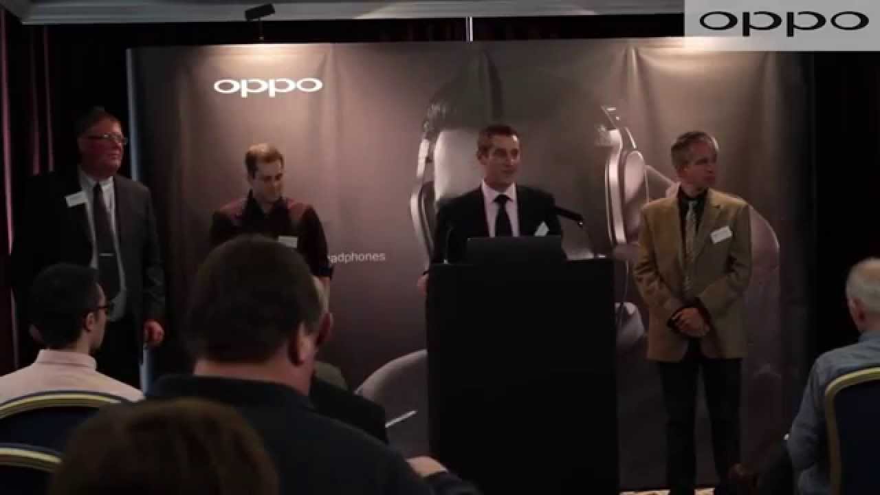 Презентация OPPO наушников PM-1 / PM-2 и усилителя HA-1