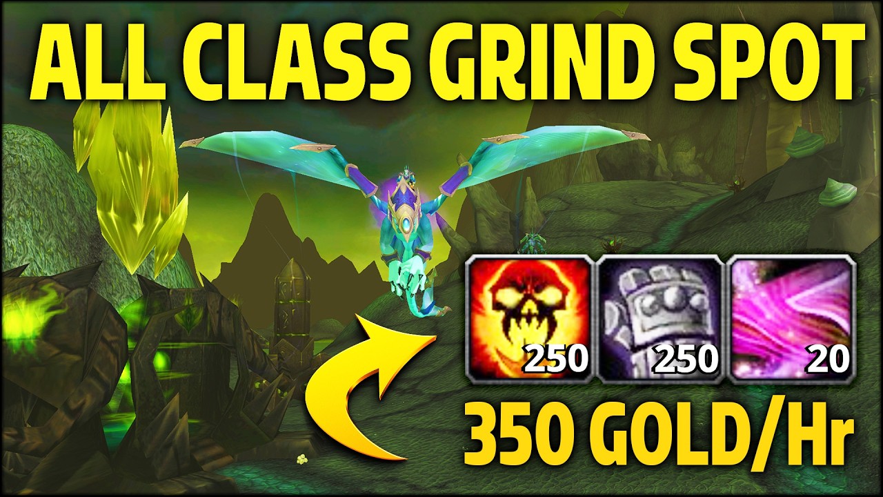 GET RICH HERE! - Buy EPIC Mount - 1 Hour with Frost Classic WoW TBC Grind