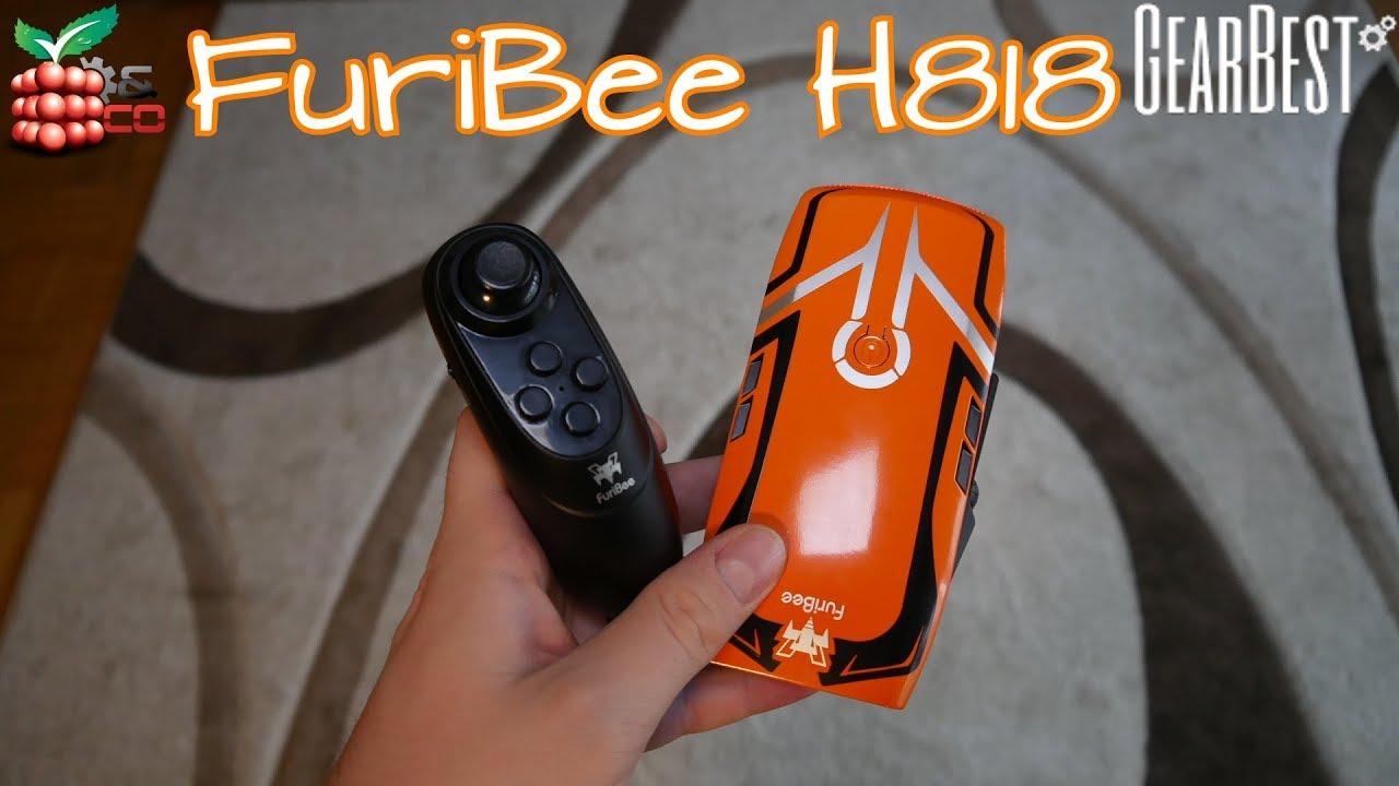 Furibee H818 Faltbarer Selfie Quadrocopter [DEUTSCH]
