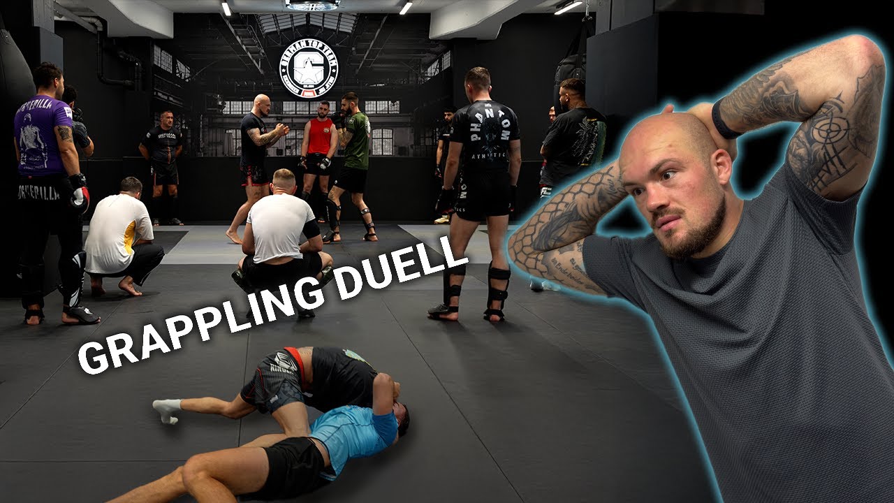 Grappling Duell mitten im MMA-SEMINAR!