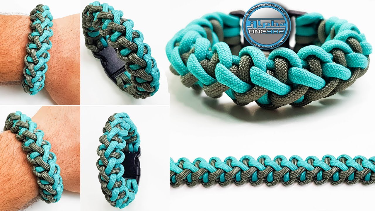 How To Make Paracord Bracelet Doppelganger DIY Paracord Tutorial