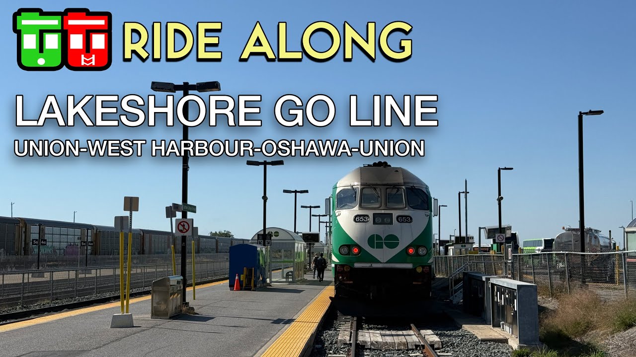 TT Ride Along - Lakeshore GO Line (East and West)