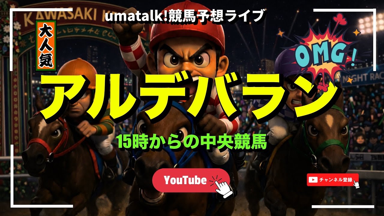 【雪の土曜競馬】アルデバランSやるんかい！ 📱