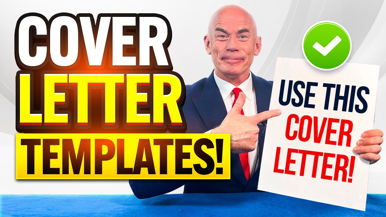 COVER LETTER TEMPLATES & JOB APPLICATION LETTERS! (How to WRITE the PERFECT COVER LETTER!)