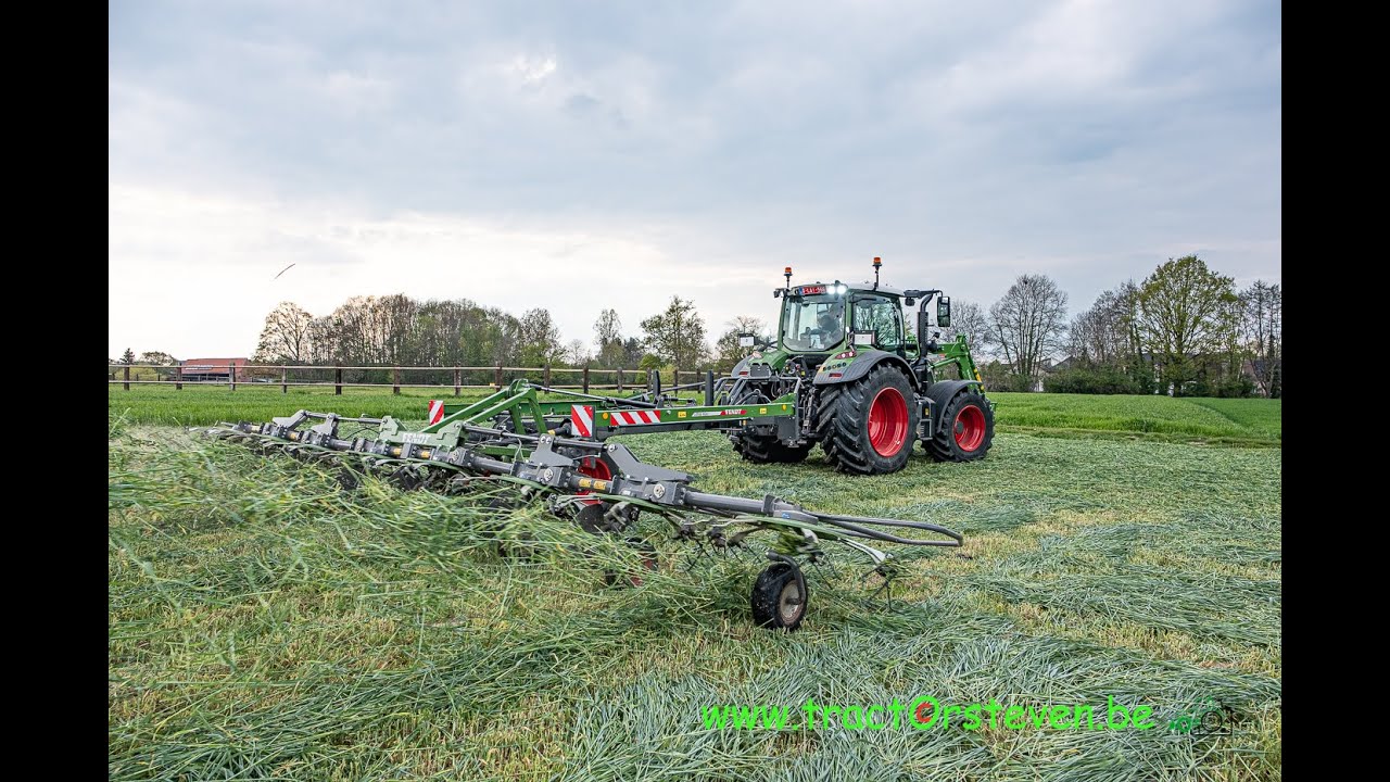 Fendt 516 Vario ProfiPlus S4 + Fendt Cargo 4X80 + Fendt Lotus 1020T schudder - Raf Nagels (Alken)