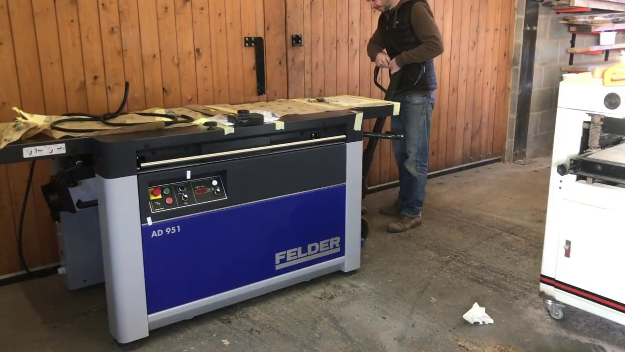 Felder AD951- delivery!   Mega planer thicknesser