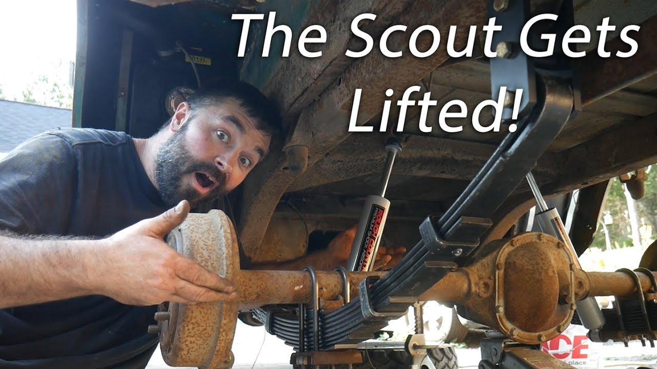 1964 International Scout 80 Gets a Lift Kit and New Shoes!!