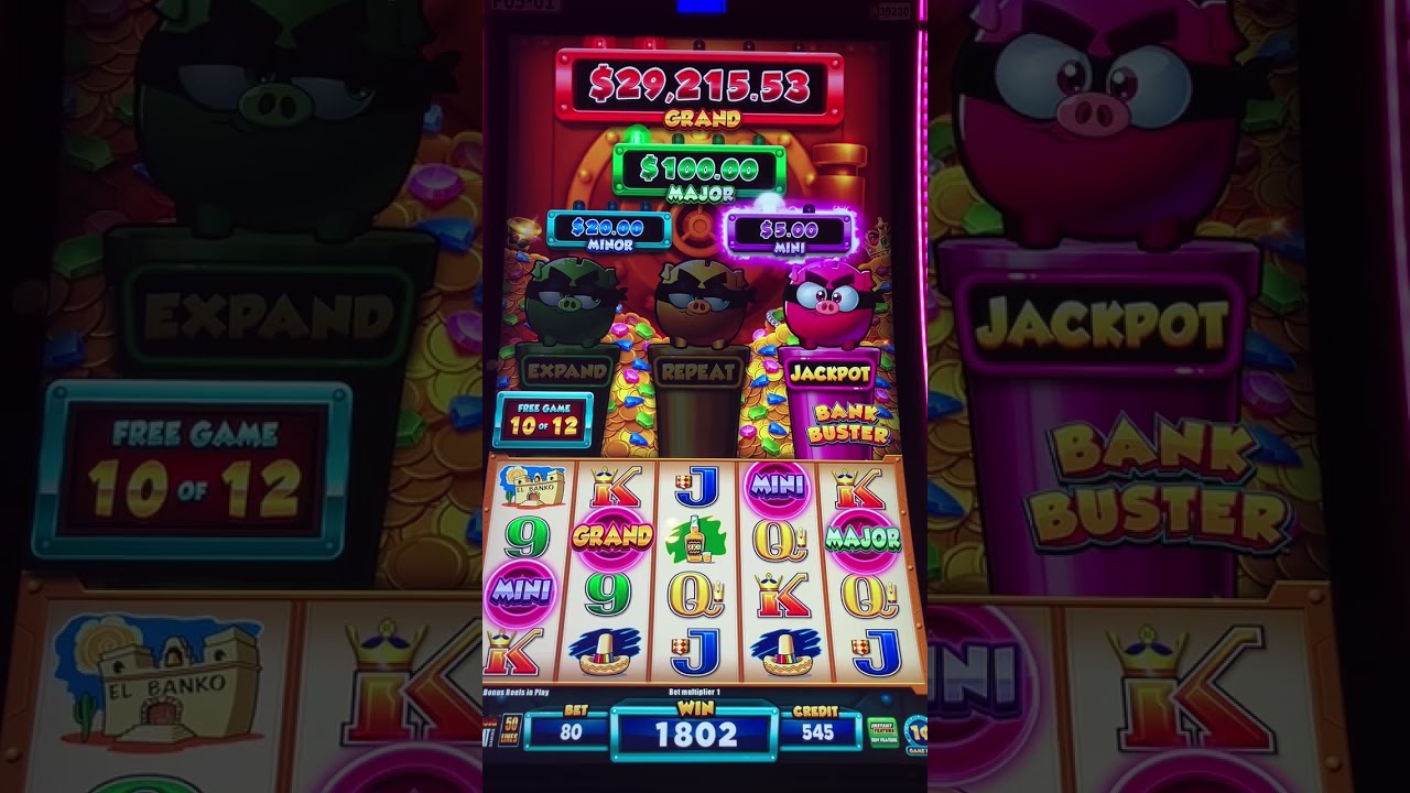 I Was Shocked with a Rare Random Bank Buster Jackpot Feature