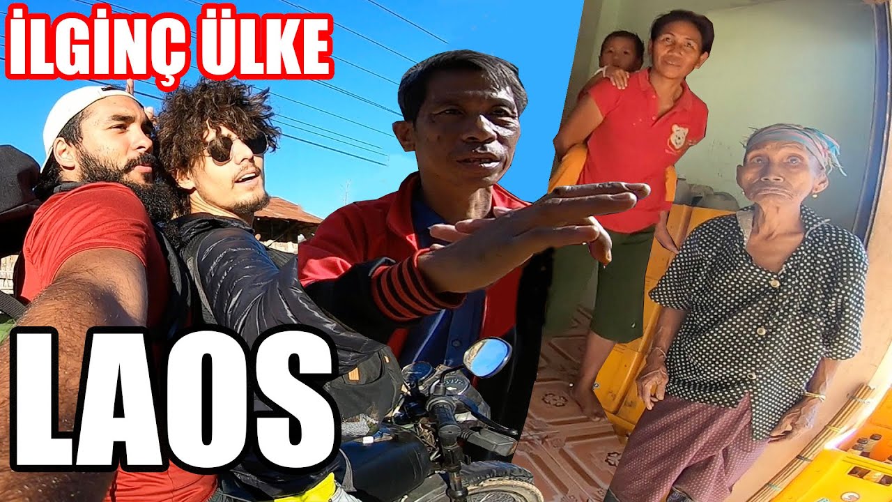 Bu Ülkeye Çok Şaşıracaksınız !! (LAOS Motor Gezisi) ~254