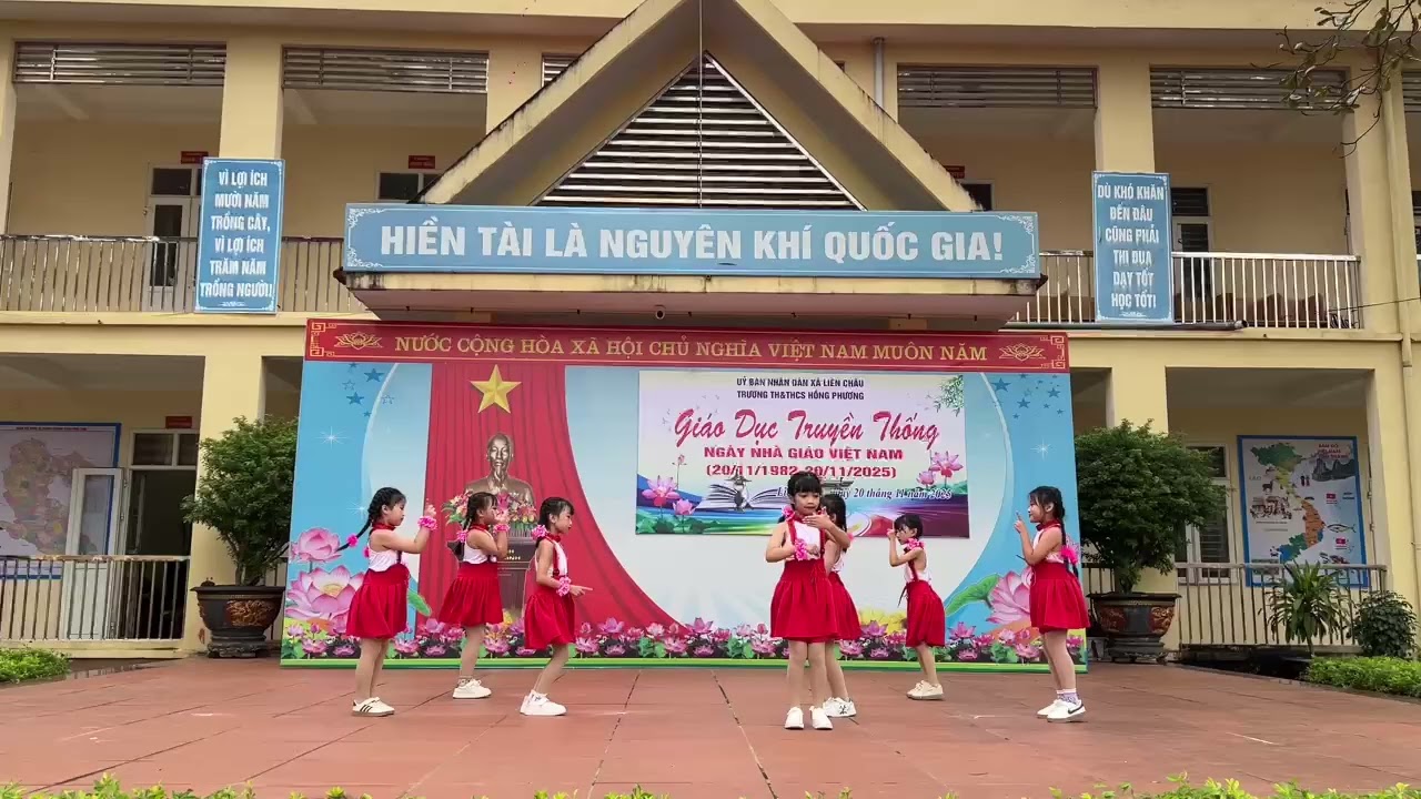 Nhảy Tri Ân thầy cô -2A siêu hay