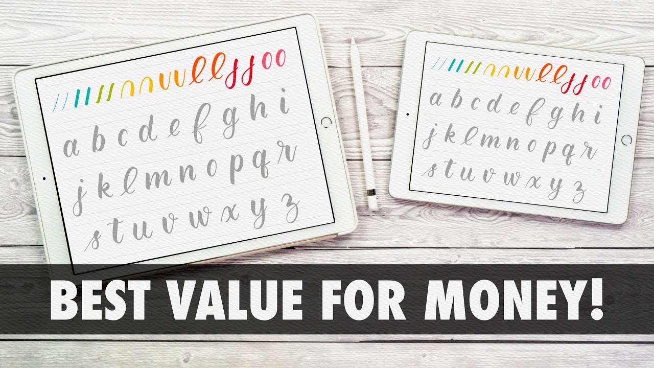 Affordable iPad Lettering for Beginners - iPads & Apps review