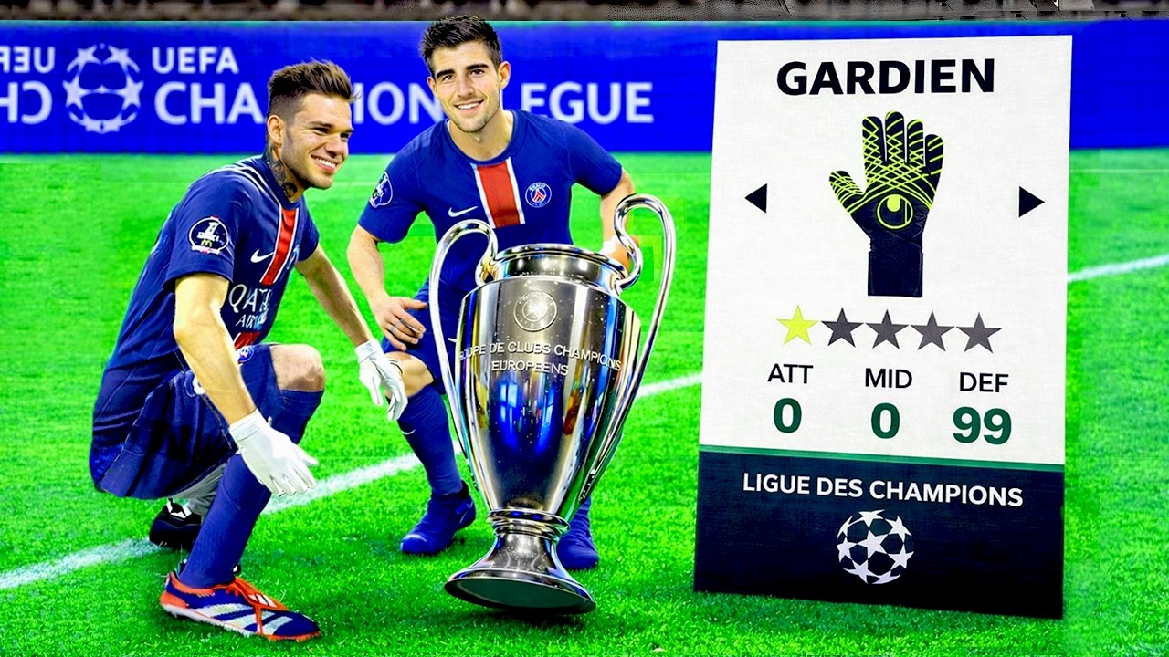 GAGNER La LIGUE DES CHAMPIONS Avec Une ÉQUIPE DE GARDIENS ! Sur FC25