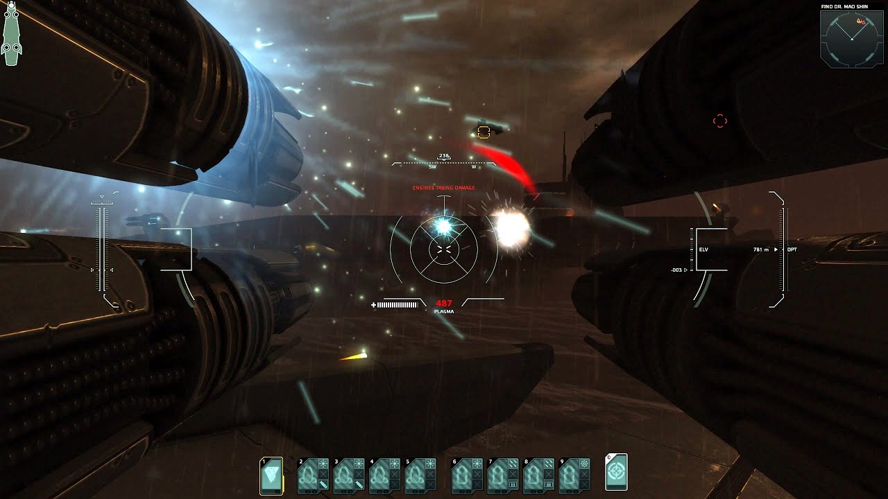 Carrier Command: Gaea Mission - First Encounter With Enemy Carrier